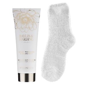 Baylis & Harding Sweet Mandarin & Grapefruit Lotion Luxury Socks Box Gift Set